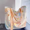 Catraca da Sorte Nova Bolsa Original de Lona Bolsa Tote Leve para Trabalhadores de Escritório, Deslocamento e Compras Bolsa Feminina Versátil