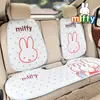 Bonito Reposacabezas de Coche Miffy Espuma Viscoelástica Rebote Lento Cojín para Asiento de Coche Universal para Todas las Estaciones Almohada Cervical para Coche para Mujeres
