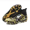 Zapatos de Fútbol Modernos Transfronterizos, Cómodos y Transpirables, Botas de Fútbol para Estudiantes con Tacos Largos y Tacos Quebrados