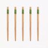 Palillos de Bambú para Uso en Casa, Palillos Desechables de Alta Gama, Palillos de Bambú Natural para Compartir la Comida Familiar, Cinco Colores, Anti-Bacterianos y a Prueba de Moho de Alta Gama
