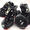 Zapatos para Perro Teddy Pomerania Malla Transpirable Zapatos para Mascota Cachorro Bichón Zapatos para Perro Antideslizantes Pequeños