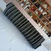 Tubo de Tela con Refuerzo de Banda de Acero No Tejido, Manguera de Escape Telescópica de Tela No Tejida Negra, Tubo Interior de Succión y Reducción de Ruido para Calentador de Baño