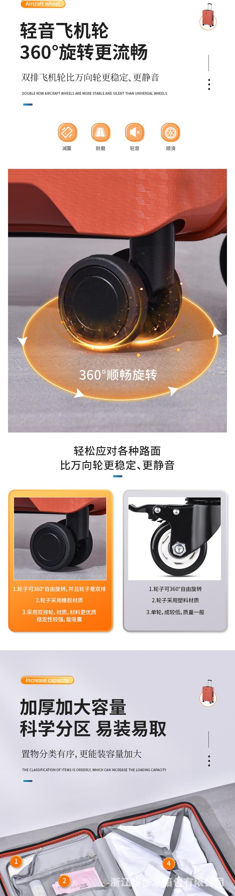 小行李箱 万向轮行李箱拉杆箱 跨境批发旅行箱