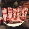 Costelas de Boi Pacote de 2,5kg Costelas de Boi com Espinha Frescas com Carne Congeladas Grão Alimentado Podem Ser Distribuídas Dropshipping