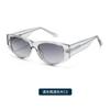 Óculos de Sol Polarizados de Alta Qualidade com Armação Quadrada da Moda, Estilo Retrô e Novo, Lentes Inseridas Anti-UV, Hastes Kg2521