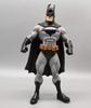 Super-herói Justiça United Meng Steel Bones Batman Batalha Superman Móvel Modelo Boneca Ornamentos