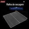Malha de Secagem em Aço Inoxidável para Forno Malha de Aço Inoxidável Malha para Churrasqueira Malha de Metal Malha Quadrada para Secagem