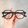 Montura de Gafas para Niños Moda Silicona Patilla Suave Gafas de Sol Decorativas para Niños y Niñas Juguete Niña Pequeña Gafas de Sol sin Lentes