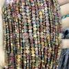 Polvo de cuentas sueltas de estrella de cinco puntas de 6 mm, cristal verde, tumba oriental, ágata, estrella, accesorios de joyería para bricolaje, pulsera, material con cuentas
