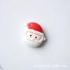Resina Accesorios DIY Papá Noel Muñeco de Nieve Funda para Teléfono Accesorios para el Cabello DIY Accesorios de Pegamento de Crema Taza de Agua Hebilla de Zapato Material