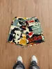 Shorts de Praia Masculino Respirável e Amigo da Pele Verão Novo Estilo Graffiti de Anjo Impressão 3D Malha Solto Confortável Casual