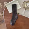 Meias de renda na altura da panturrilha estilo japonês vazadas estilo miu meias de lã outono e inverno meias longas estilo coreano aquecidas empilhadas