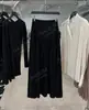 [Recomendación Destacada] Conjunto de Falda Plisada de Manga Larga con Corte Diagonal de Punto de Seda Fina Tencel Colección Nueva Primavera Temprana 26