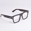 Montura de Gafas Tom Tf5634 Montura Cuadrada de Placa Gafas Planas para Transmisión en Vivo Dropshipping Transfronterizo