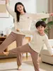 Pijamas de Algodón Puro para Adolescentes, Conjunto de Ropa de Casa para Niños, Ropa de Aire Acondicionado de Primavera y Verano para Niños, Camiseta Interior Básica para Estudiantes