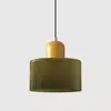 Lámpara Colgante Transfronteriza para Balcón y Comedor, Estilo Crema, Lámpara Minimalista de Mesita de Noche, Barra de 15cm Cumplidora para Iluminación de Barra, Estilo Nórdico