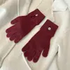 Guantes de Lana de Un Botón para Mujer, Guantes Tejidos Estilo Coreano con Borde Enrollado para Pantalla Táctil para Estudiantes, Guantes Calientes sin Dedos para Ciclismo para Hombres