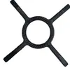Estante para estufa de gas para ollas pequeñas, ollas de sopa y teteras, accesorios para estufa de gas natural para el hogar, estante antideslizante para estufa, soporte para estufa de gas