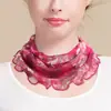 Procesamiento PersonalizadoHuaye Bufanda de Seda con Cuello Halter para Primavera y Verano Suéter de Malla de Seda de Morera Cubrecuellos Cálido Protección Solar
