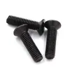Tornillos de Cabeza Cruzada Avellanada Endurecidos Color Negro Hierro Km Recubrimiento de Zinc Negro Tornillos de Máquina de Cabeza Plana Cruzada Km M1M2M3M4M5M6