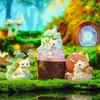 Nuevo producto: Siete Paisajes Zorro Brillante Zorro de Nueve Colas Caja Ciega Creativa Terciopelo Estilo Chino Dibujo Animado Adorno de Escritorio, Pequeño Regalo para Niñas en Vacaciones