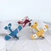 Taobao Venta Caliente Zakka Metal Retro Lata Modelo de Avión Adorno Creativo Artesanía para Decoración del Hogar
