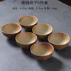 Tetera para Preparar Té para Uso Doméstico, Maceta Cerámica Moderna de Interior para Preparar Té, Tetera Individual para Té de Leche Tostado Yunnan, Tetera con Asa Lateral No Caliente