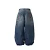 Moda Transfronteriza Europea y Americana 2026 Nuevo Trendy Ins High Street Retro Lavado Holgado Jeans Ropa Y2K para Hombres y Mujeres