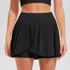 Conjunto de Roupa Esportiva Transfronteiriça Caijue para Mulheres, Roupa de Yoga Respirável, Roupa de Fitness de Manga Curta, Conjunto de Roupa Slim-Fit para Badminton e Tênis para Mulheres