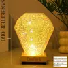 Luz nocturna enchufable de decoración para el hogar muy atractiva con forma de erizo de mar y caracola marina, decoración luminosa para mesa de noche y mesita de noche de dormitorio