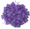 Sachet Sachê de Flor de Lavanda Seca de Xinjiang para Venda por Atacado, Pendente de Especiaria Desodorizante para Carro Guarda-Roupa, Flor Real Granulada em Saco de Gaze