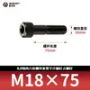 Tornillos de Cabeza Hexagonal Ennegrecidos Grado 8.8, Pernos Cilíndricos de Cabeza con Rosca Parcial, Tornillos de Cabeza Cilíndrica Gb70-76M3M4M5M6-M18