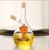 Embalaje de Algodón Perlado Transfronterizo Botella Sellada Transparente de Vidrio de Borosilicato para Salsa de Soja, Vinagre, Condimento Olla de Aceite Engrosada de Alto Valor de Color