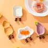 Plato Creativo de Dibujos Animados de Pan para Niños, Plato Lindo de Cerámica, Plato de Sabor para el Hogar, Plato de Vinagre, Plato para Salsa para Barbacoa y Olla Caliente