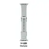Para Apple Iwatch Serie Completa 5678 Reloj Apple Impermeable Deportivo Color Sólido Silicona Samsung Hebilla Cuadrada Correa Apple