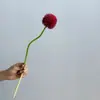 Flores Artificiais e Plantas Verdes, Flores de Cebola Falsas, Adereços Modernos Minimalistas para Sala de Estar e Casamento, Arranjos Florais