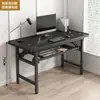 Mesa de Computadora Plegable Escritorio de Escritorio Escritorio para Oficina en Casa Dormitorio Mesa Pequeña Escritorio Simple para Aprender y Escribir Rectangular
