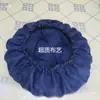 Funda de Cojín Redonda para Taburete de Color Sólido Tela Funda de Cojín para Taburete Alto Silla Tatami Barra Mostrador Banda Elástica Funda de Cojín Integrada