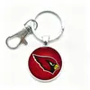 NFL Novo Time 32 Chaveiro de Liga de Zinco Time Gem Chaveiro para Carro Bolsa Venda Direta da Fábrica Em Estoque