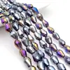 Pulseira Pingente Cristal Multifacetado Gota d'Água Contas Acessórios para Joias DIY Materiais de Franja Vidro Contas Artesanais Contas Soltas