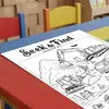Compra directa transfronteriza de 10 hojas/paquete de pósters para colorear con escenas divertidas para exploración, interacción padre-hijo e iluminación a través del coloreado
