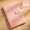 Caderno A5 de Pele de Ovelha Novo Estilo, Caderno Espesso para Reuniões de Negócios e Escritório, Pode Ser Impresso com Logo, Bloco de Notas Espesso Simples