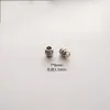 Acessórios de Joias Tecidas com Contas de Furo Grande para Pulseira Colar DIY de Liga Vintage