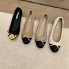 Mocassins Femininos Estilo Francês Bico Redondo com Elevação Oculta Novo Estilo Outono 2026 Laço Elegante Combina Bem com Saias Sapatilhas