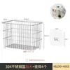 Cesta de Almacenamiento de Acero Inoxidable 304 Cesta de Almacenamiento de Cocina Cesta de Malla Apilable para el Hogar Cesta Metálica para Artículos Varios Cesta de Almacenamiento de Ropa