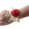 Suprimentos de Casamento D643 Adereços de Casamento Estilo Coreano Noiva e Noivo Flor Artificial Dama de Honra Padrinho Flor de Pulso Preço Real