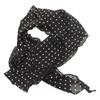 Polo-dot Silk Scarf Neck Hair Band Tie Hair Feminino Outono Temperamento de alta qualidade All-match Fita fina Cachecol Proteção de pescoço Cachecol