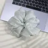 Elástico de Cabelo de Rede com Contas Estilo Coreano, Prendedor de Cabelo de Organza Perolado Ultra-Fada, Acessório de Cabelo Fofo Jovem para Rabo de Cavalo, Estilo Preguiçoso