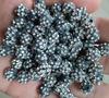 Doble Agujero 10mm Agujero Recto Taladro Bola Accesorios Pulsera Lleno de Diamante Ab Arcilla Suave Taladro Bola Cuentas Shambhala