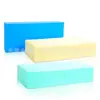 Esponja gris de fábrica absorbente esponja de baño suave esponja de PVA toallita de baño para niños cuadrado para frotar baño al por mayor